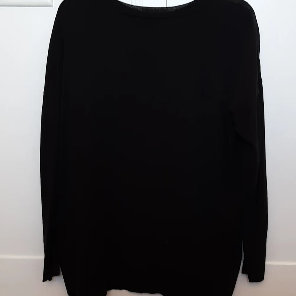 Eileen Fisher silk fabric and knit top - Picture 5 of 6